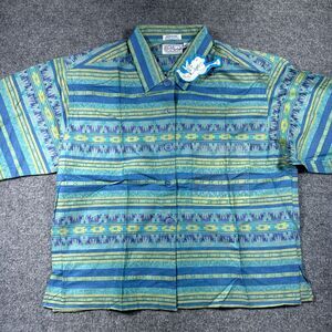 Vintage Angelique Unisex Top Sz L Copyright 1990 Shoulder Pads